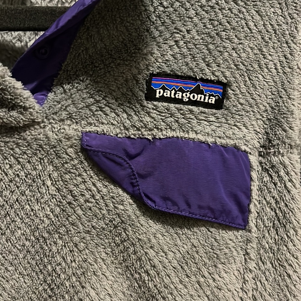 Womens XS Patagonia Re-Tool Snap T fleece pull over - Picture 3 of 10